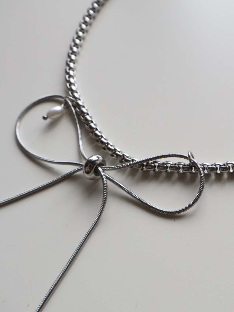 項鍊｜⋆. 𐙚˚ ribbon  𝜗𝜚˚⋆