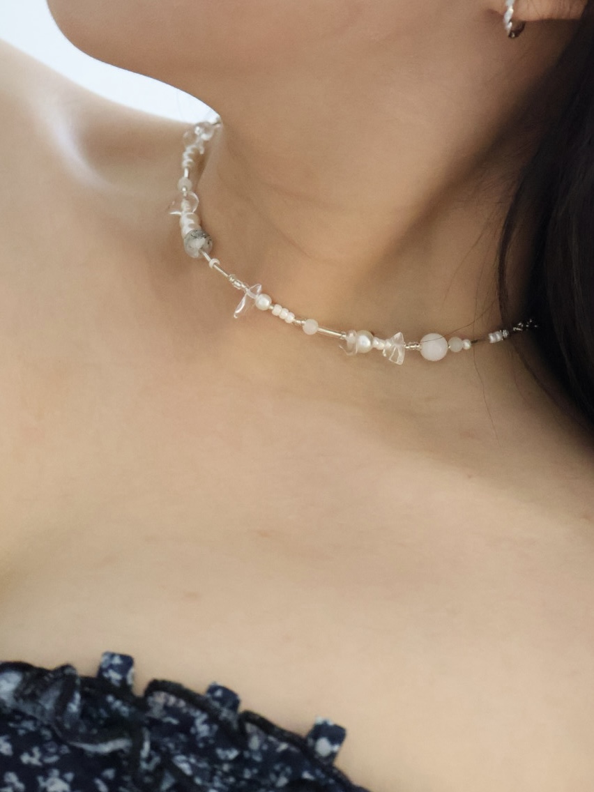 項鍊｜奶油杏仁