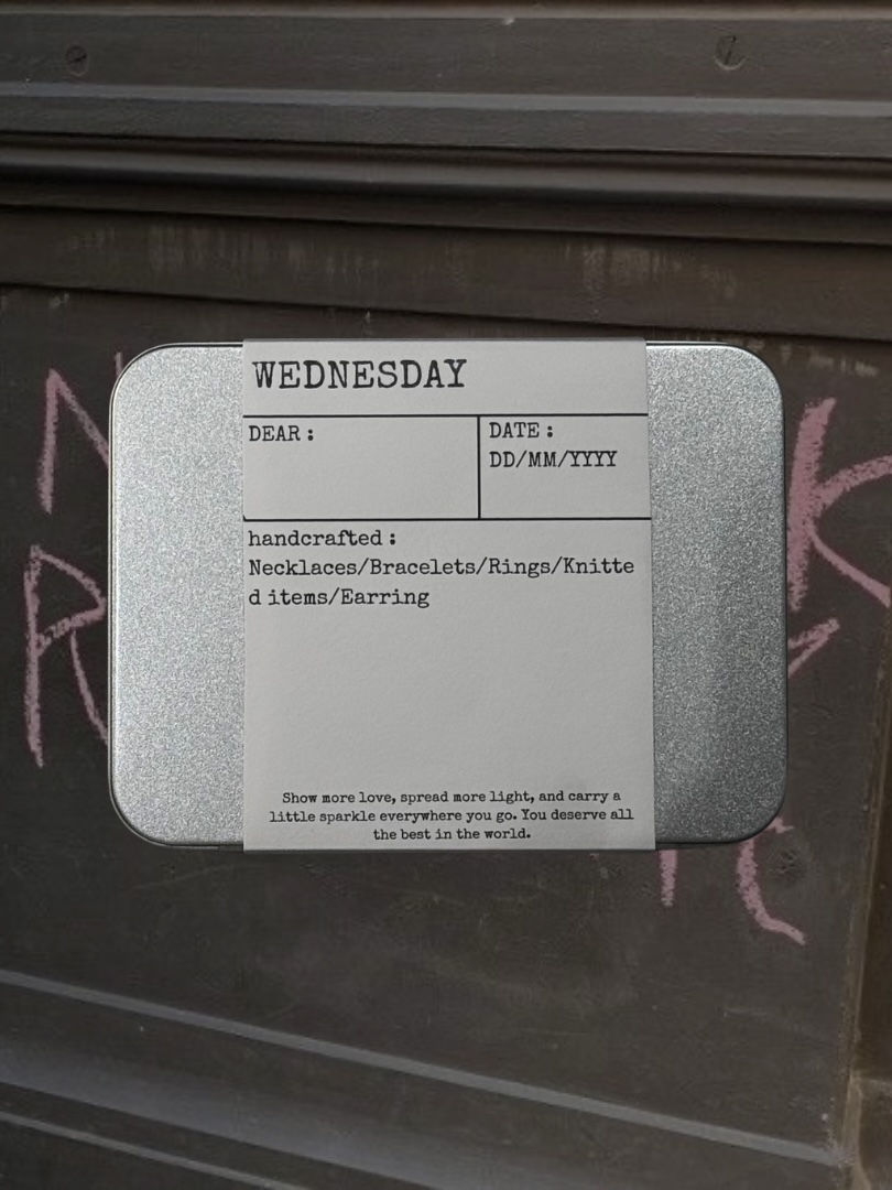 飾品鐵盒（附飾品袋）